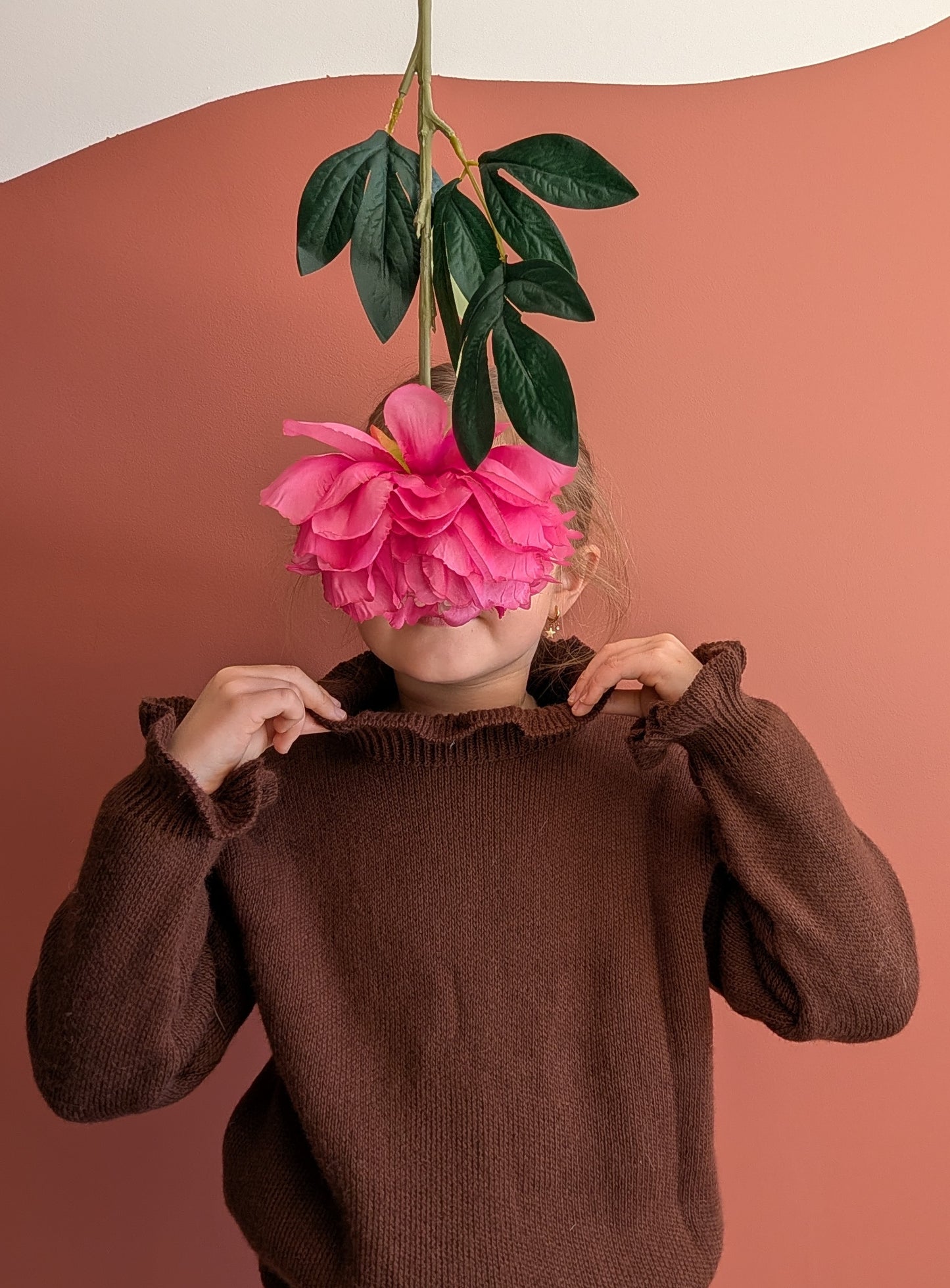 Pull chocolat matchy-mum