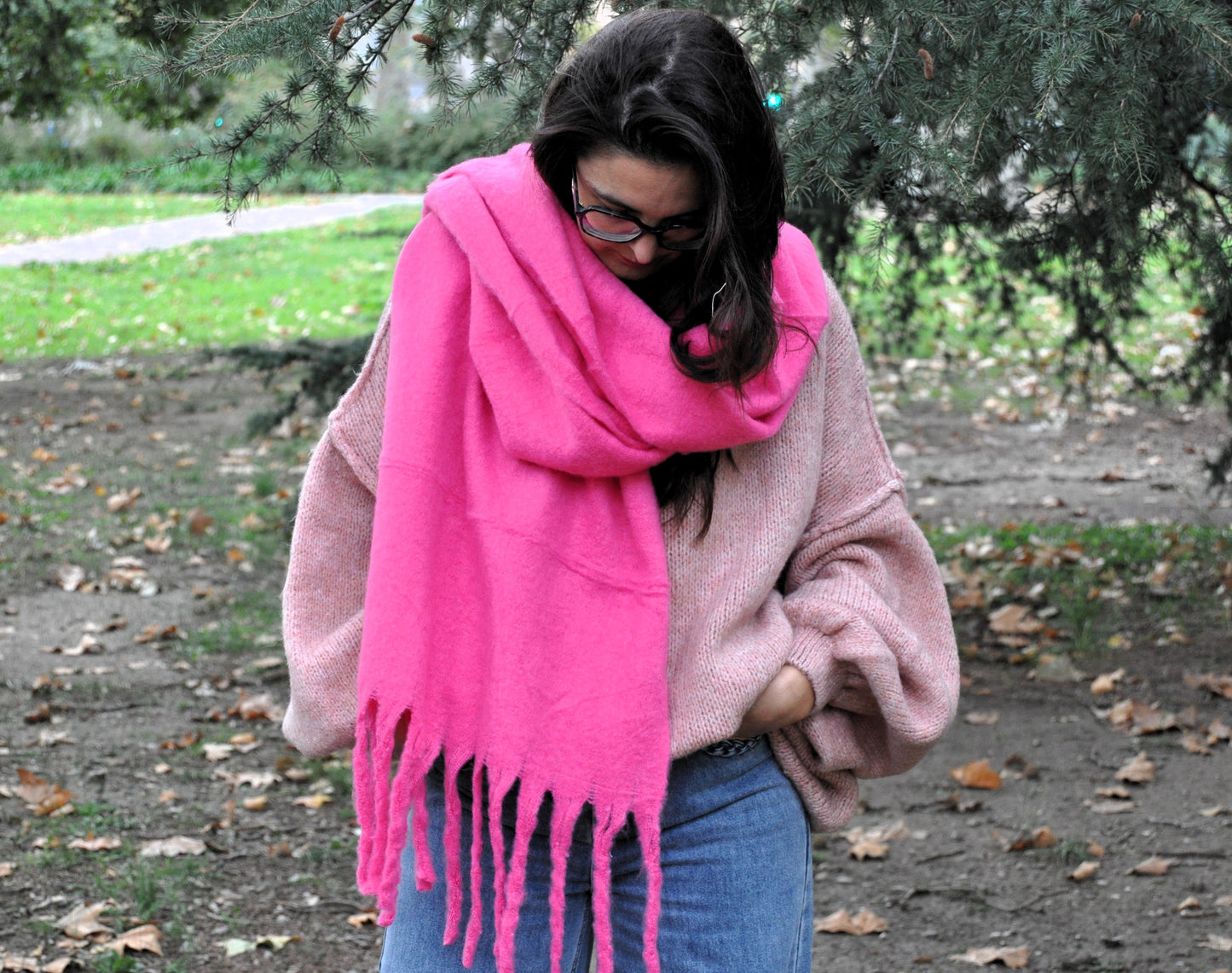 Pull Oversize Vieux Rose 🌸