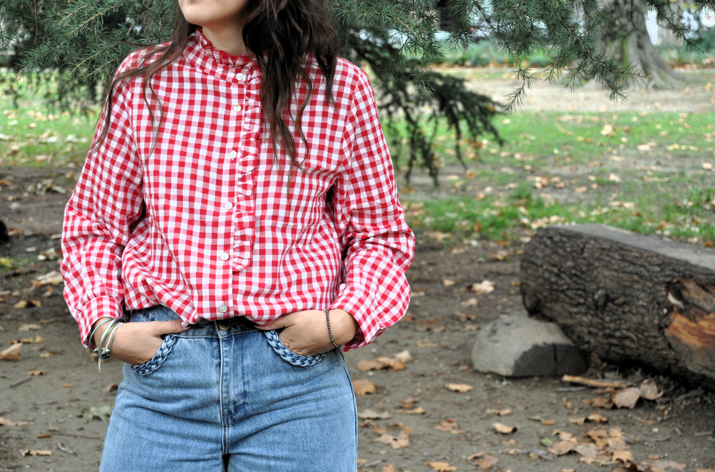 Chemise Vichy Volantée 🍓