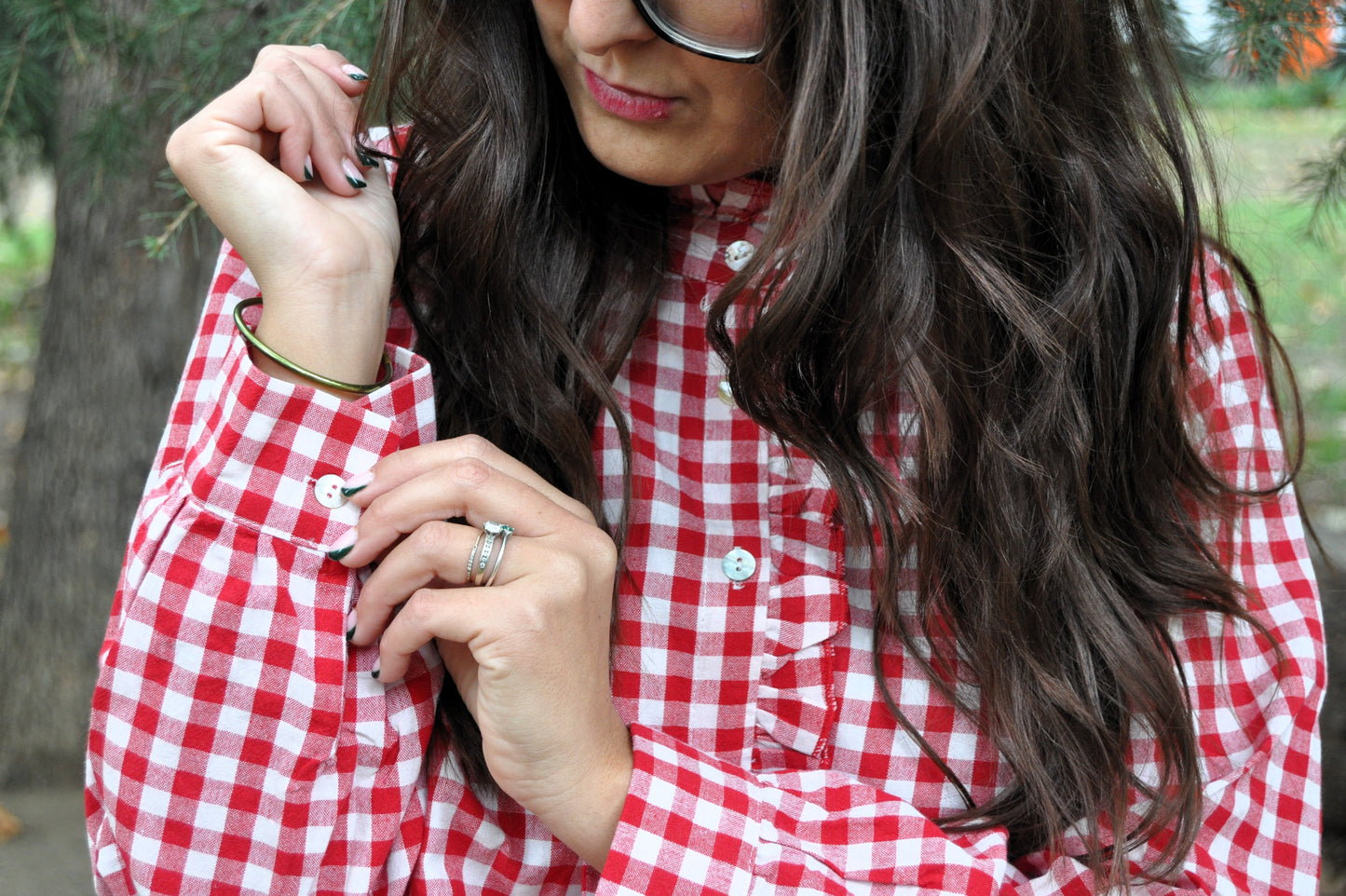 Chemise Vichy Volantée 🍓