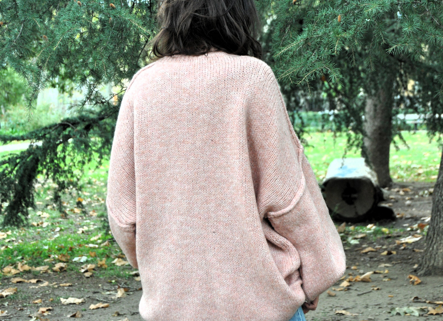 Pull Oversize Vieux Rose 🌸