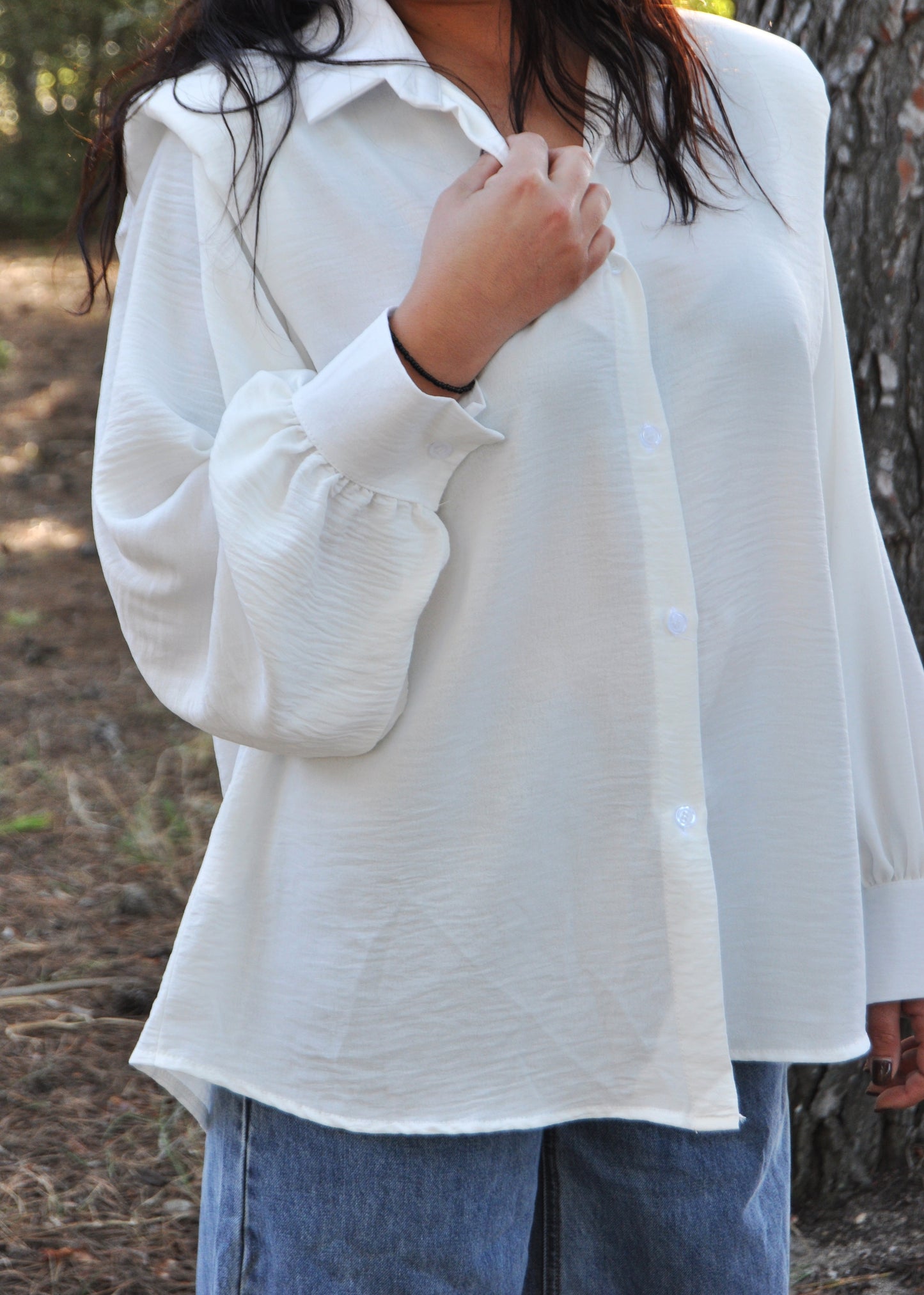 Chemise à épaulettes