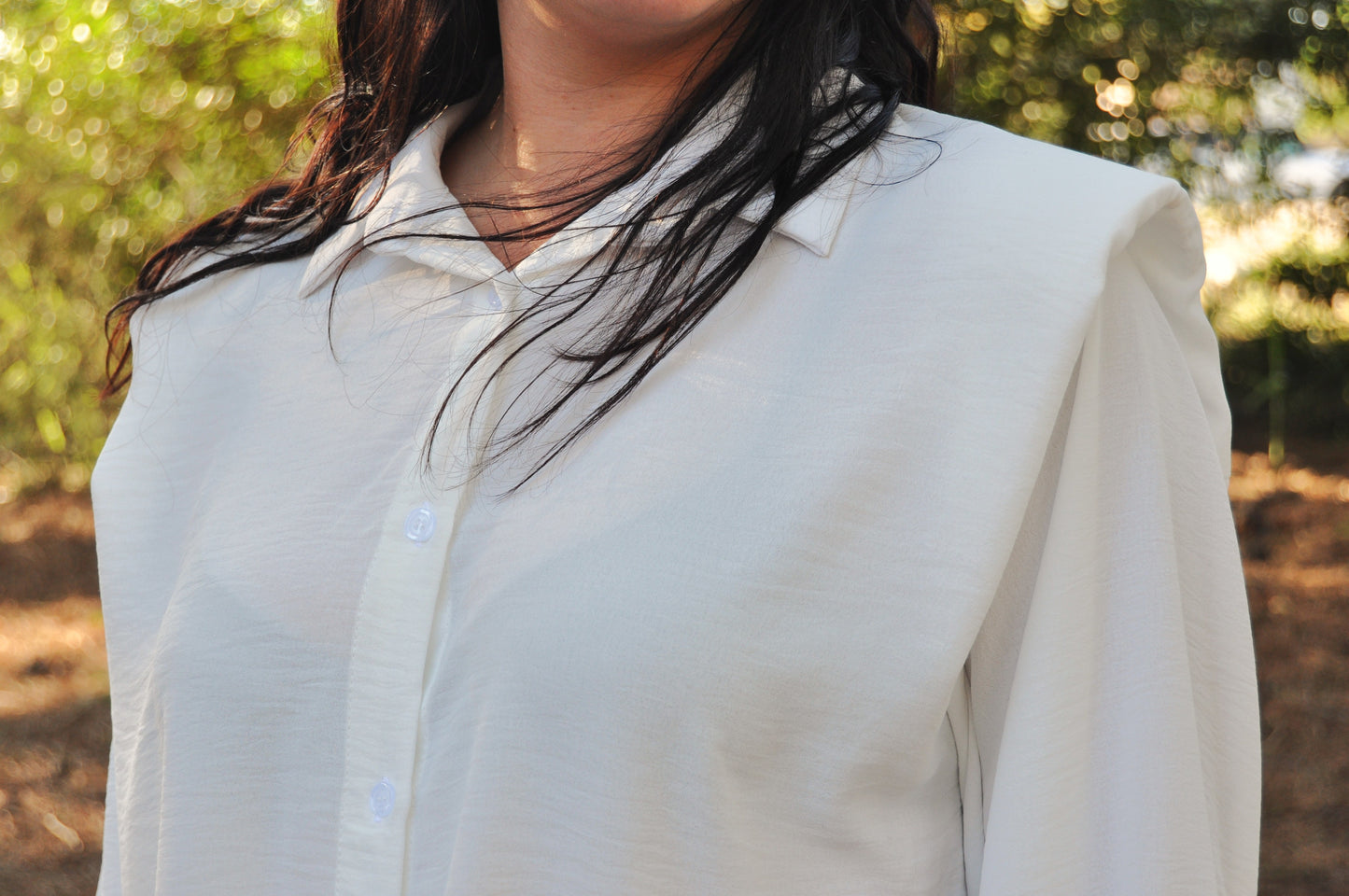 Chemise à épaulettes